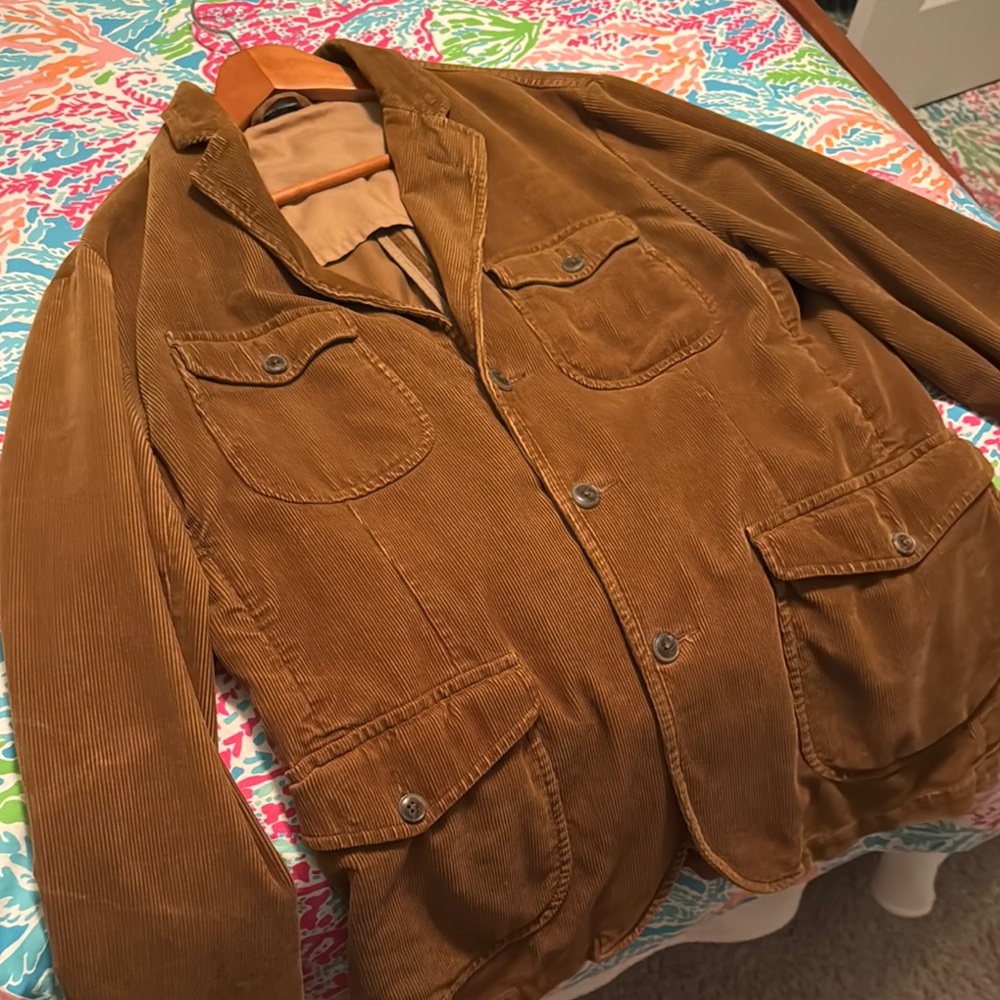 Ralph Lauren Brown Military Field Jacket
